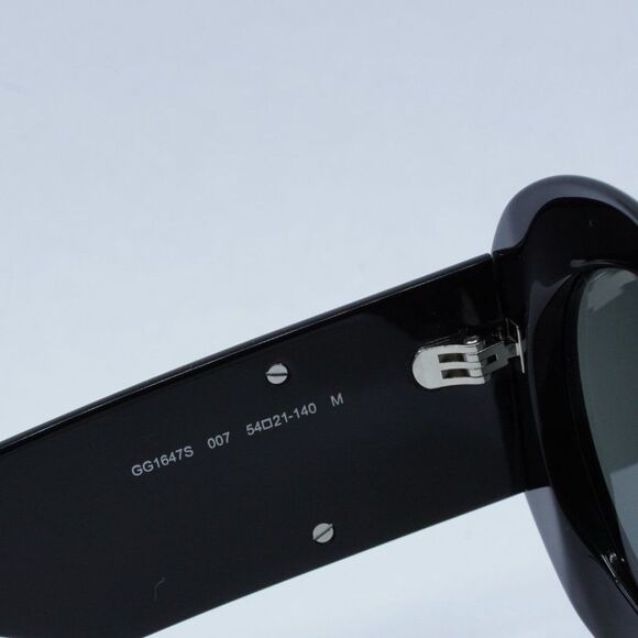 NEW GUCCI GG1647S 007 BLACK GREY SUNGLASSES - Picture 8 of 11